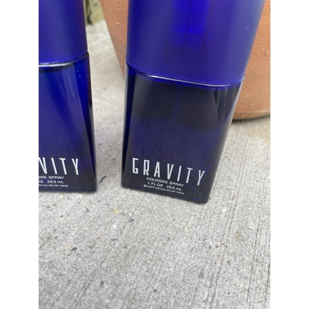 GRAVITY BY COTY 2 PCs - TWO 1  OZ COLOGNE SPRAY  No Box.
